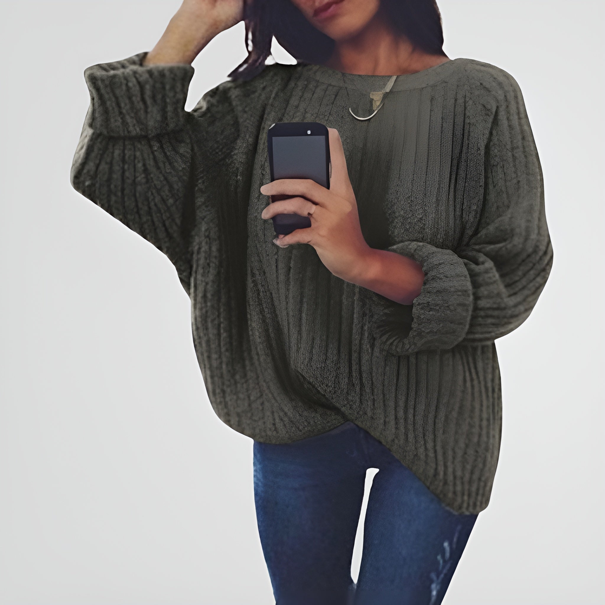 Lilyleeds | Oversized Ladies Knitted Sweater