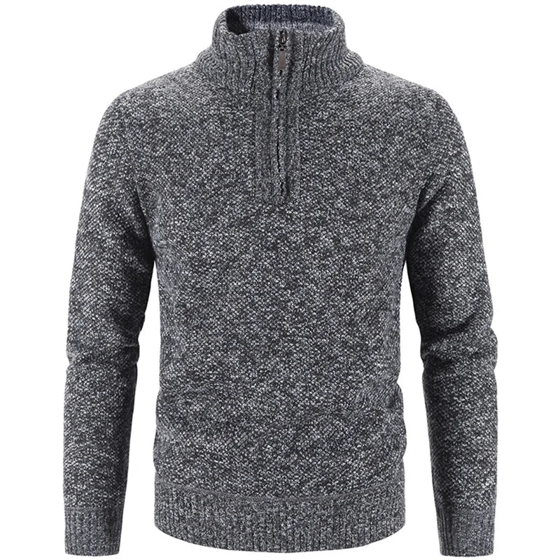 Lilyleeds | Warm Men's Fleece Sweater Jacket