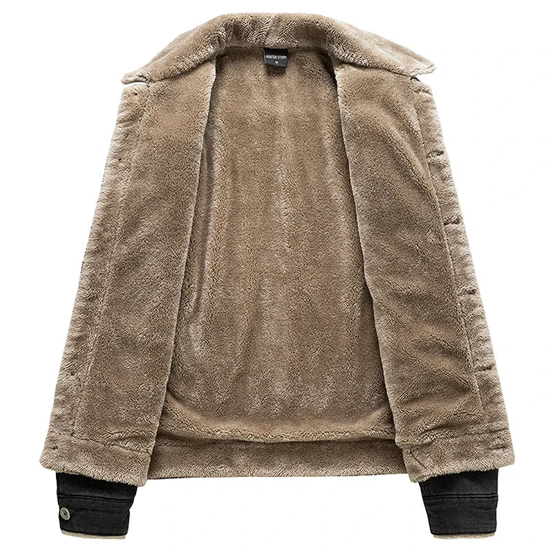 Lilyleeds | Denim Cotton Padded Jacket