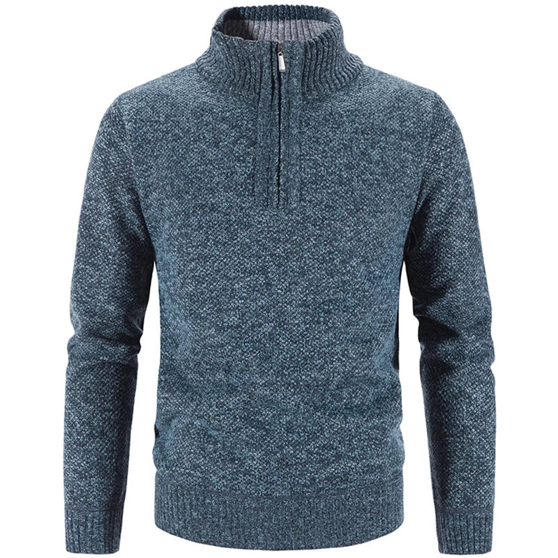 Lilyleeds | Warm Men's Fleece Sweater Jacket