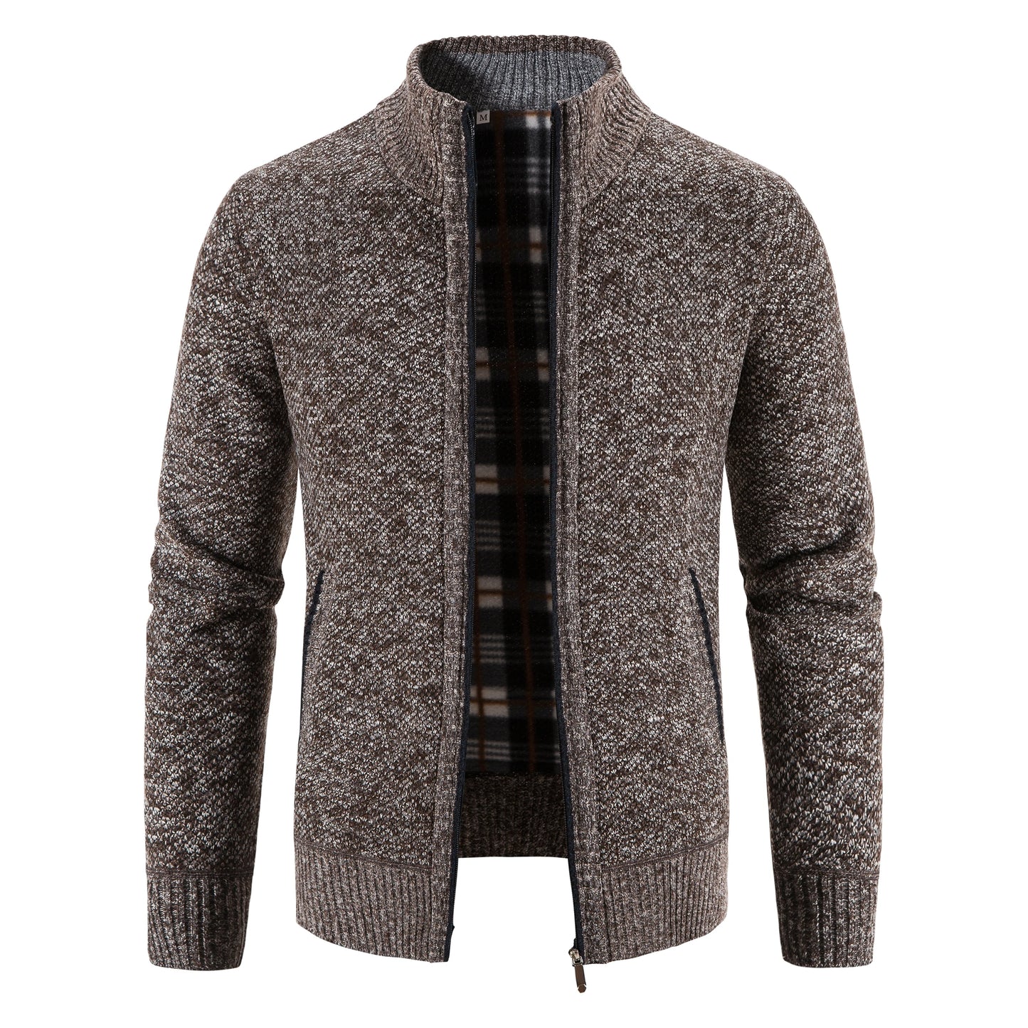 Lilyleeds | Warm Men's Fleece Sweater Jacket