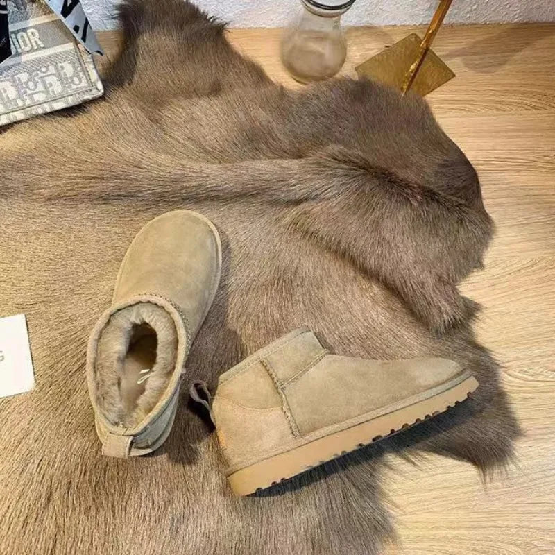 Lilyleeds | Arctic Luxe Sheepskin Snow Boots