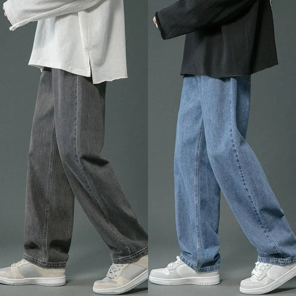 Lilyleeds | Men Straight-legged Jeans