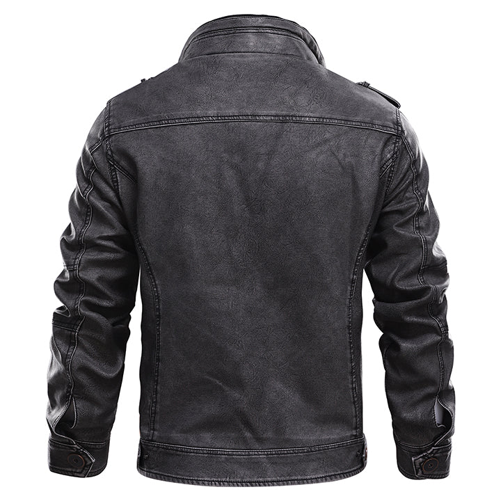 Lilyleeds| Bonanza pu leather jacket