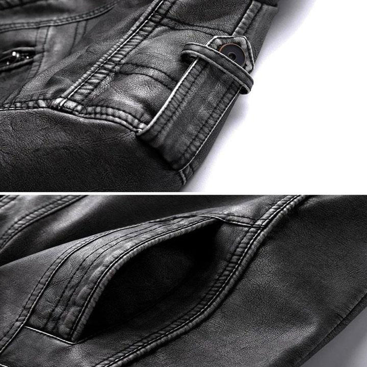 Lilyleeds| Bonanza pu leather jacket