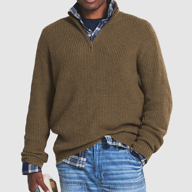 Lilyleeds | Half Zip Sweater