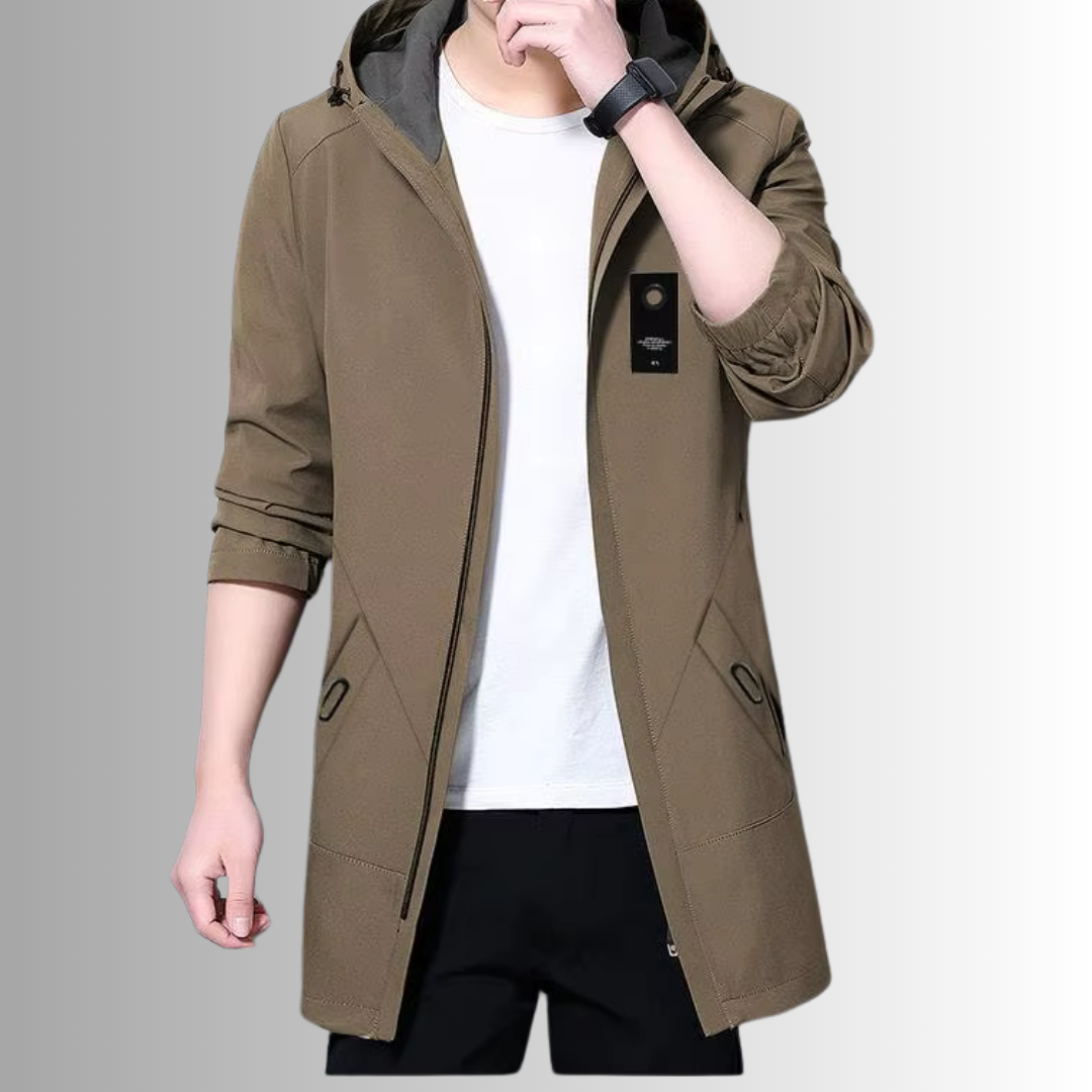 Lilyleeds | Trendy Long Hooded Sports Coat