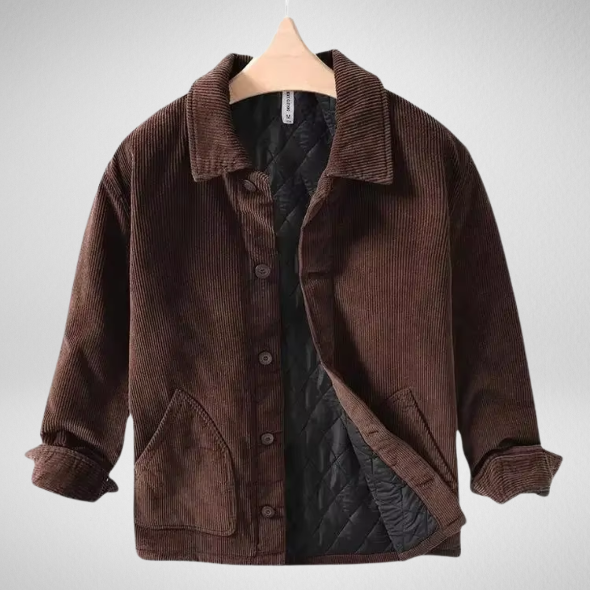 Lilyleeds | Button-Up Corduroy Jacket