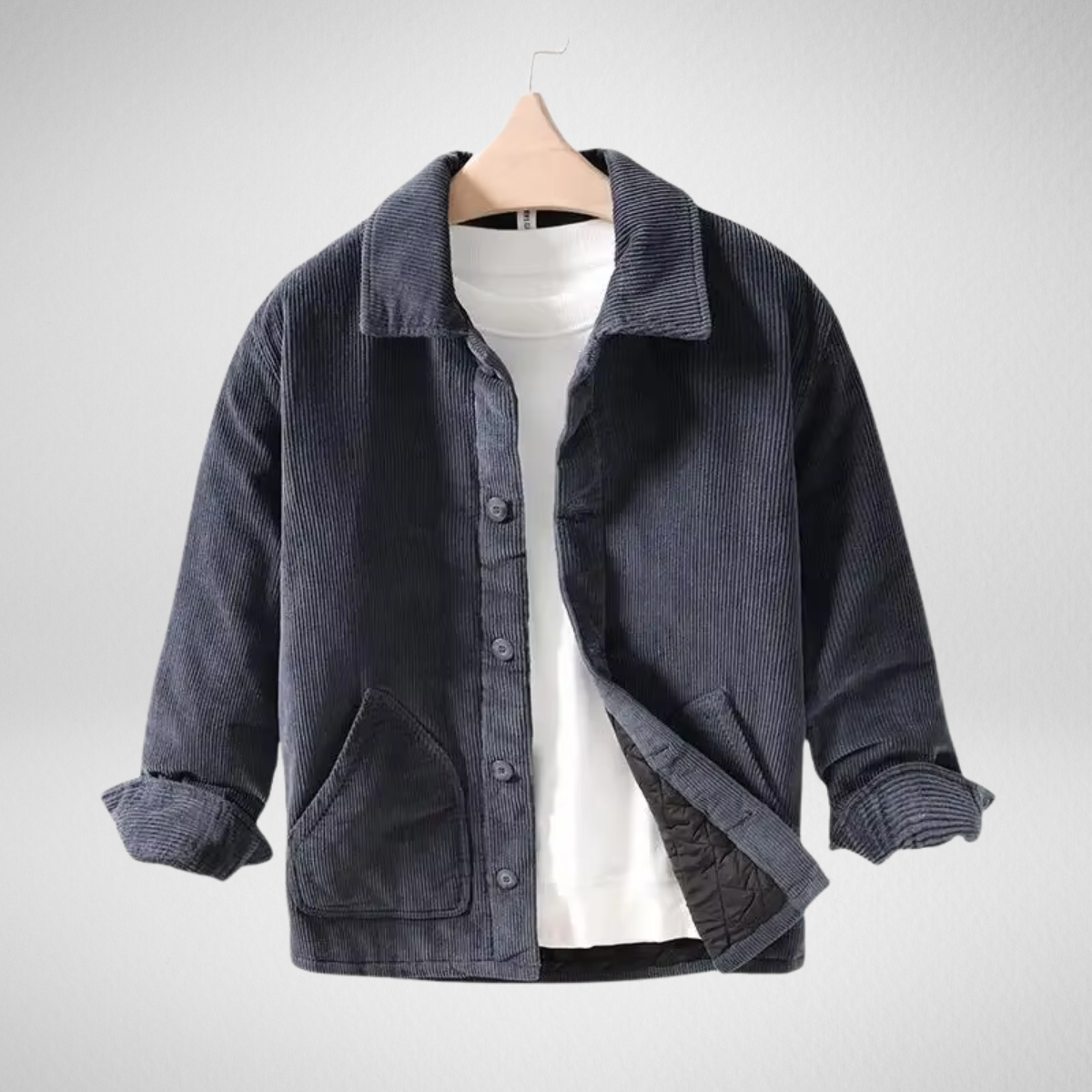 Lilyleeds | Button-Up Corduroy Jacket