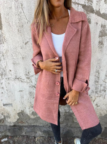 Lilyleeds | Long knitted coat