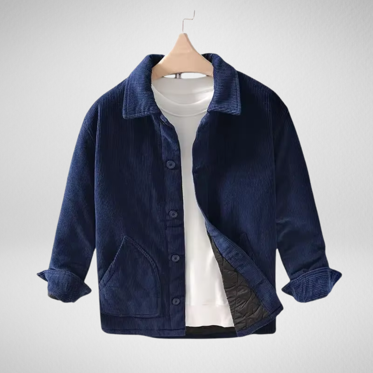 Lilyleeds | Button-Up Corduroy Jacket