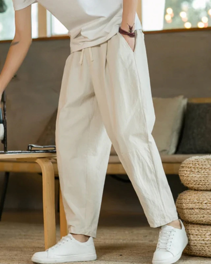 Lilyleeds | Cotton Pantalon