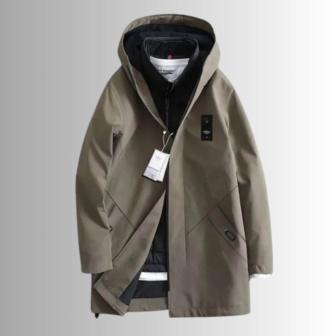 Lilyleeds | Trendy Long Hooded Sports Coat