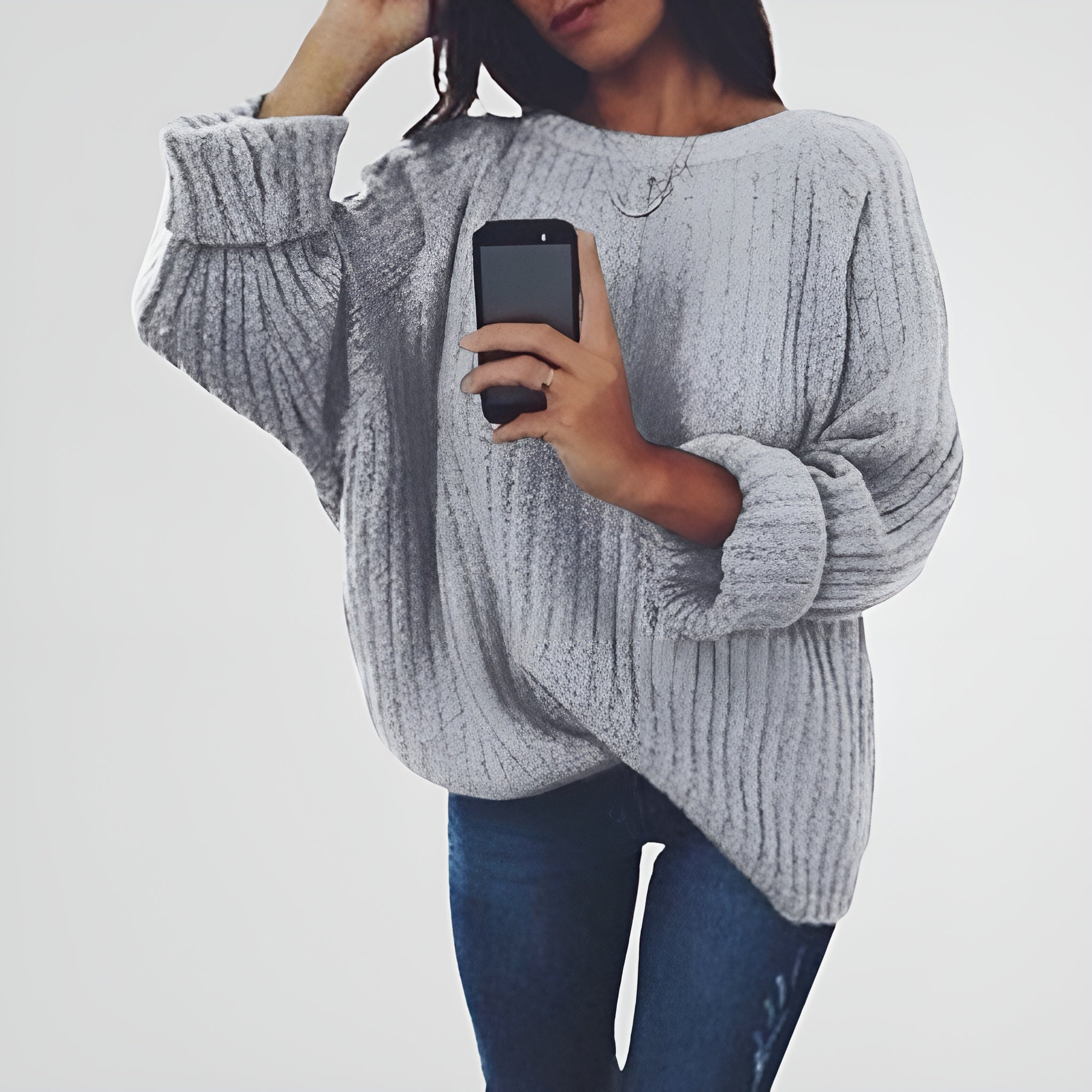 Lilyleeds | Oversized Ladies Knitted Sweater