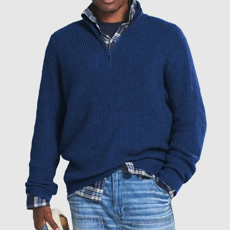 Lilyleeds |  Half Zip Sweater