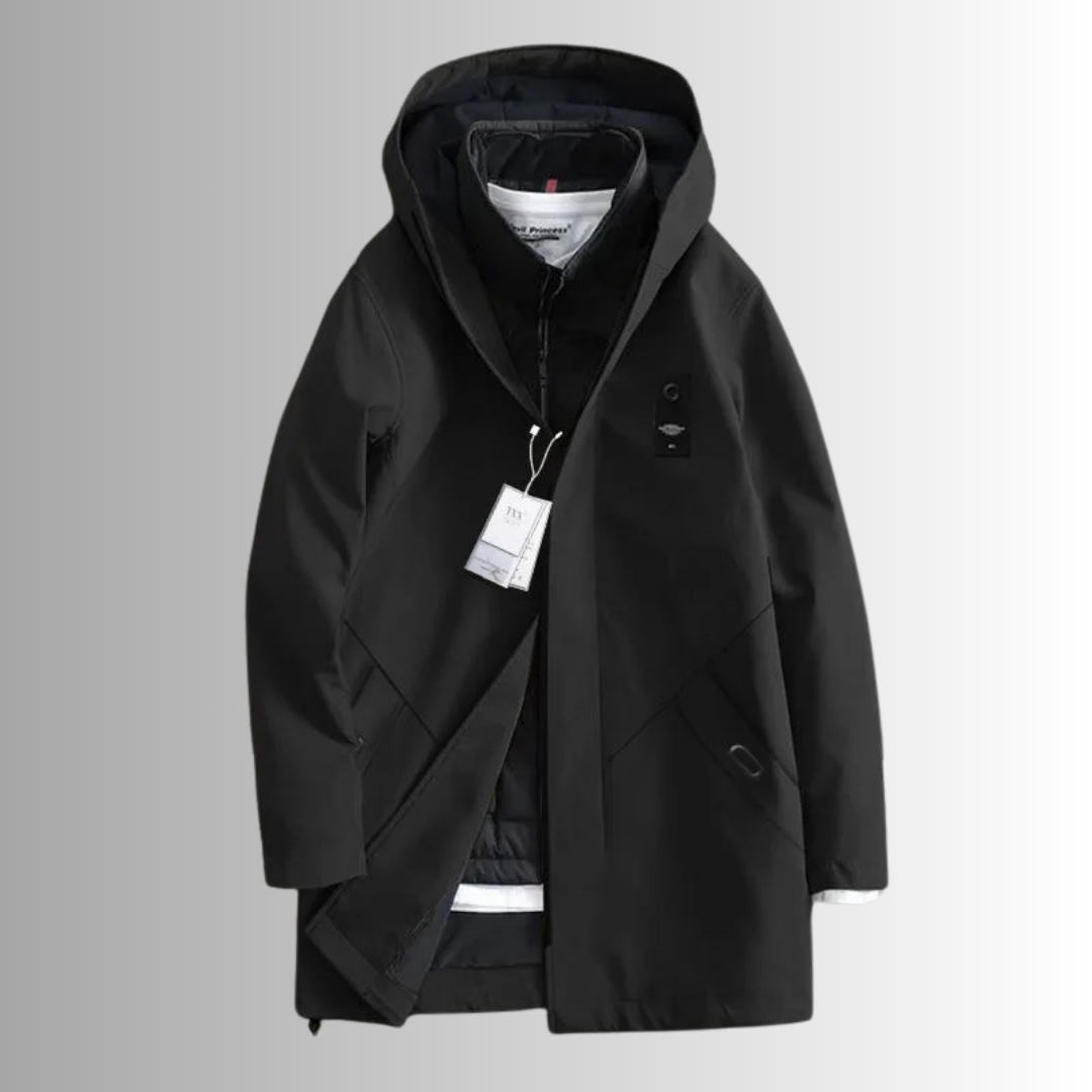 Lilyleeds | Trendy Long Hooded Sports Coat