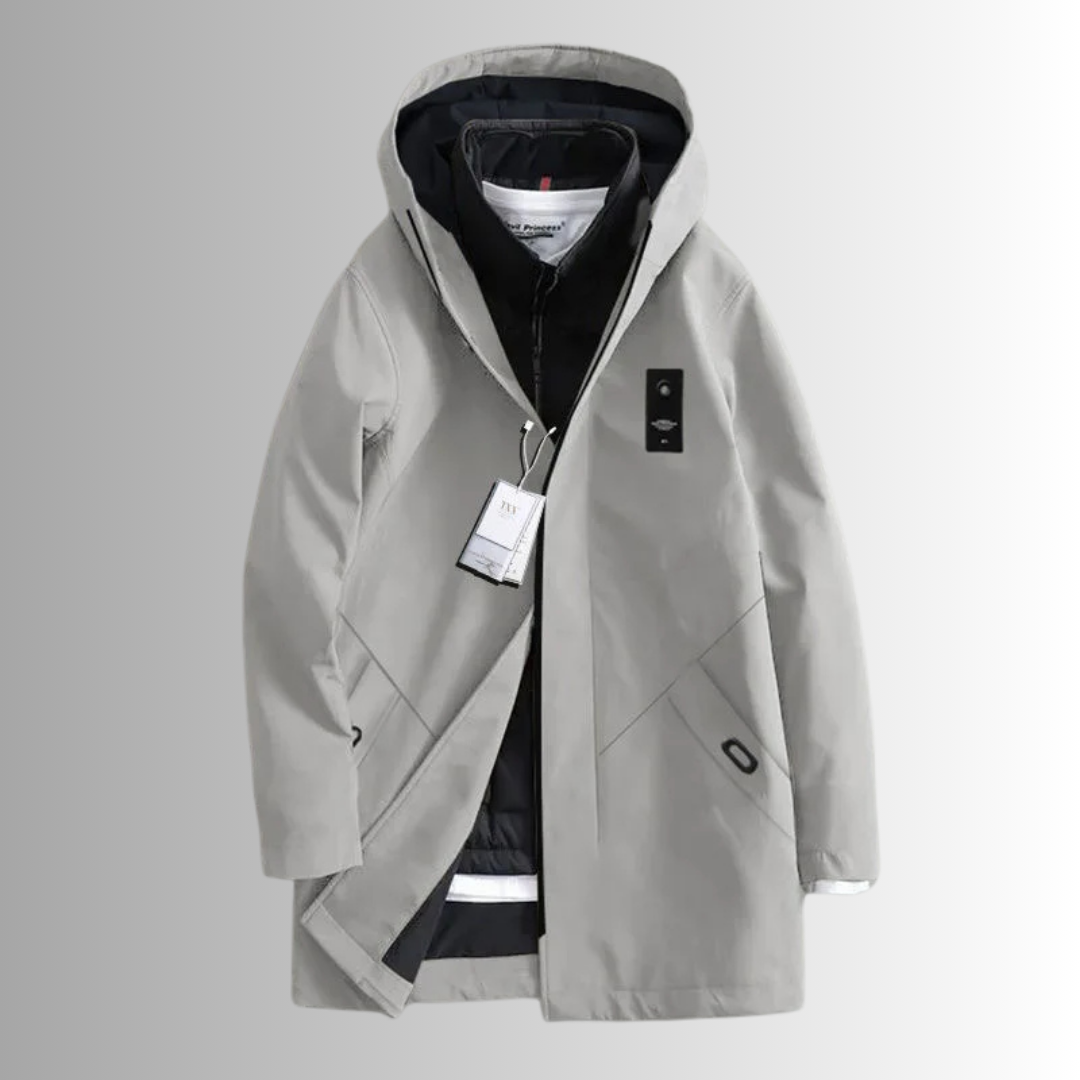 Lilyleeds | Trendy Long Hooded Sports Coat