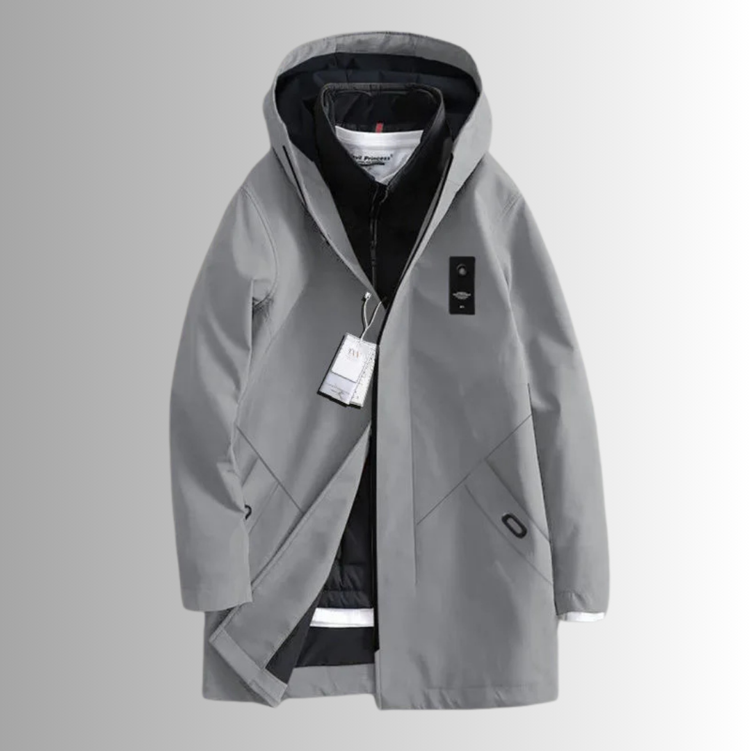 Lilyleeds | Trendy Long Hooded Sports Coat