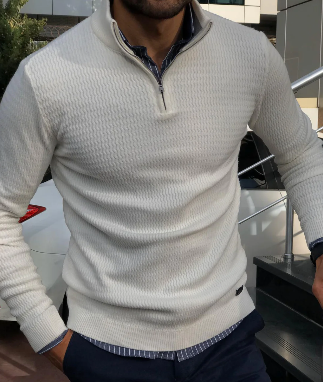 Lilyleeds | Elegant Zip Pullover