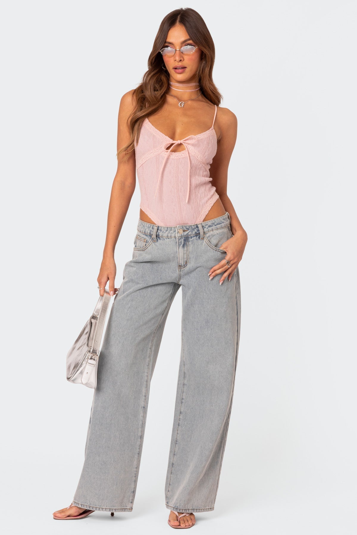 Lilyleeds | Bow Tie Jeans