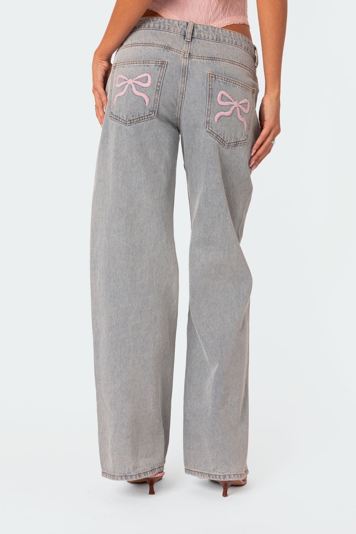 Lilyleeds | Bow Tie Jeans