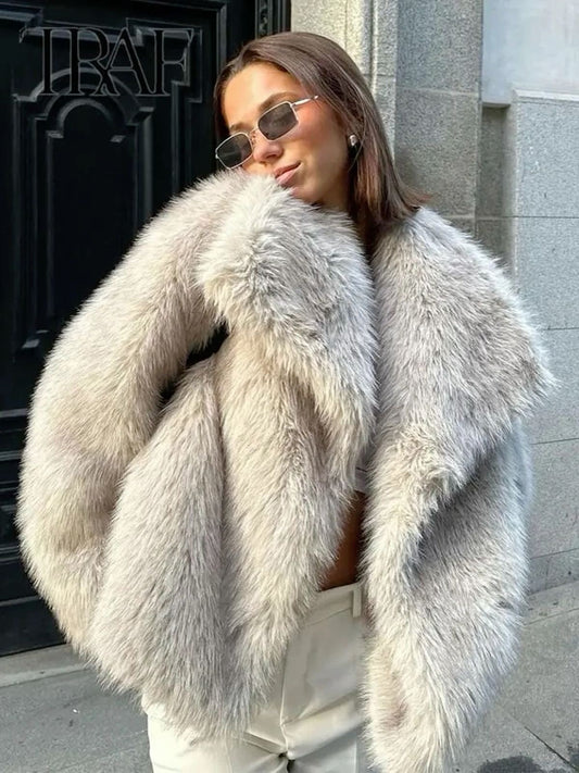 Lilyleeds | Synthetic fur coat