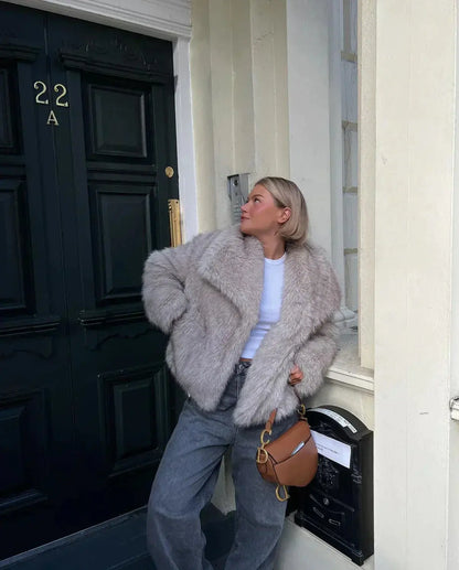 Lilyleeds | Synthetic fur coat