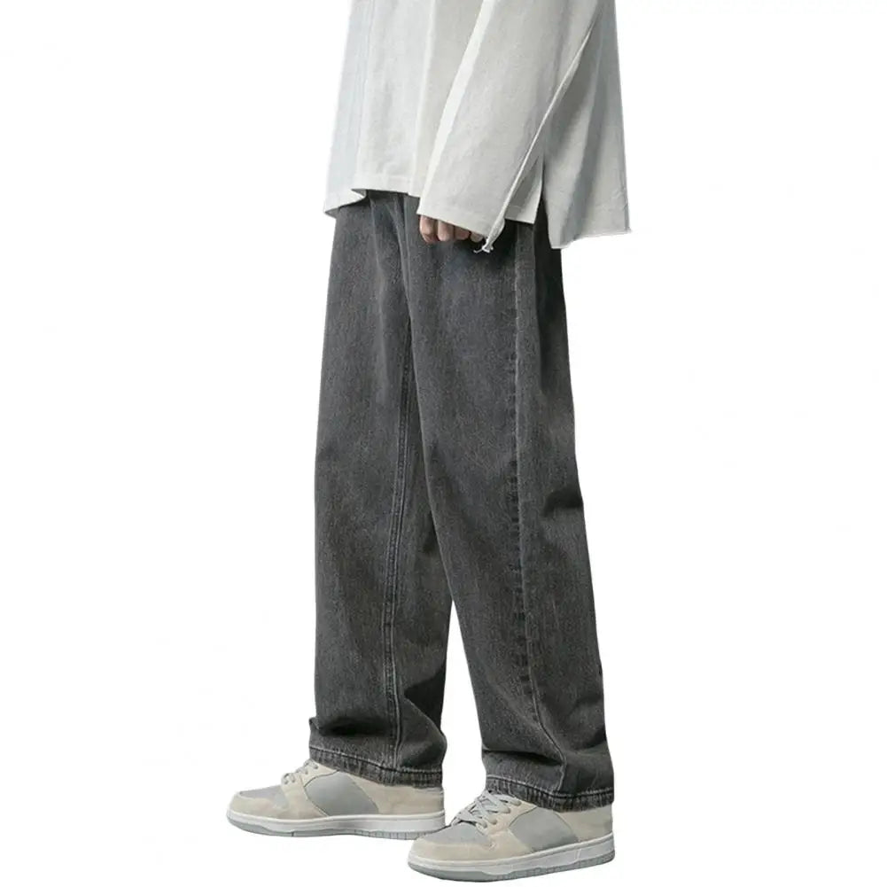 Lilyleeds | Men Straight-legged Jeans