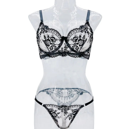 Lilyleeds | Seductive Lace Bra and Panty Set