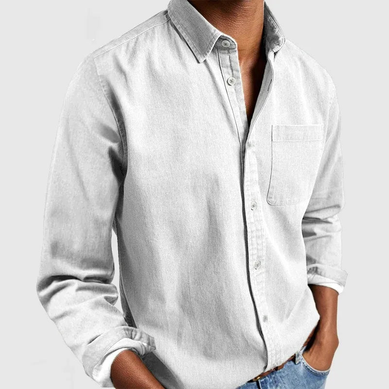 Lilyleeds | Spring Breeze Solid Color Collar Shirt