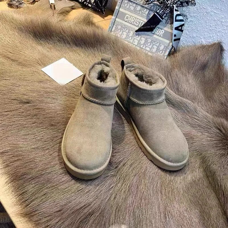 Lilyleeds | Arctic Luxe Sheepskin Snow Boots