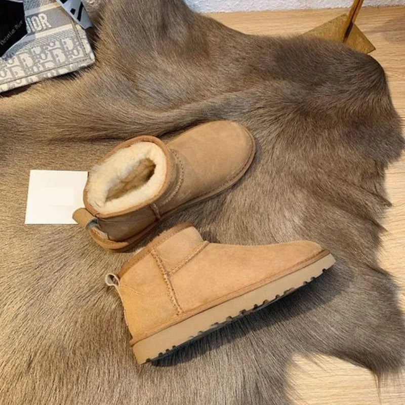 Lilyleeds | Arctic Luxe Sheepskin Snow Boots