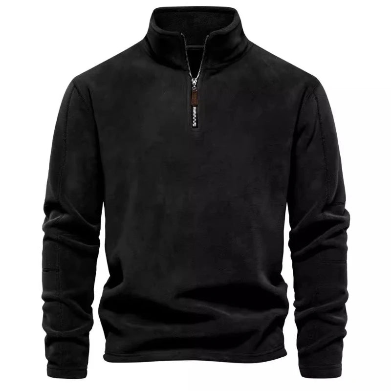 Lilyleeds | Polar Fleece Half-Zip Sweatshirt