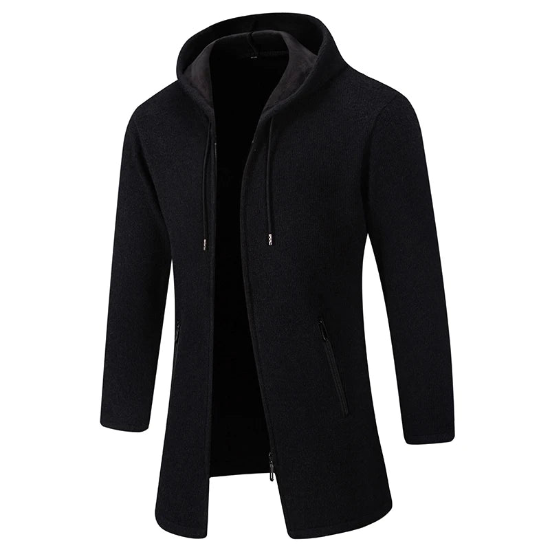 Lilyleeds | Premium Long Hooded Cardigan