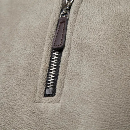 Lilyleeds | Polar Fleece Half-Zip Sweatshirt
