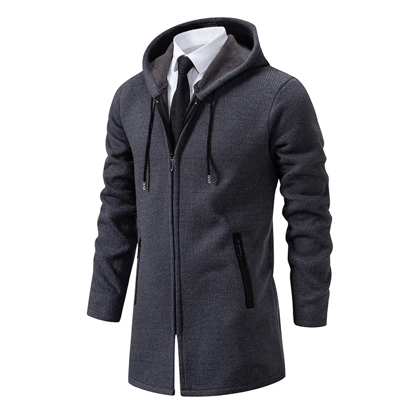 Lilyleeds | Premium Long Hooded Cardigan