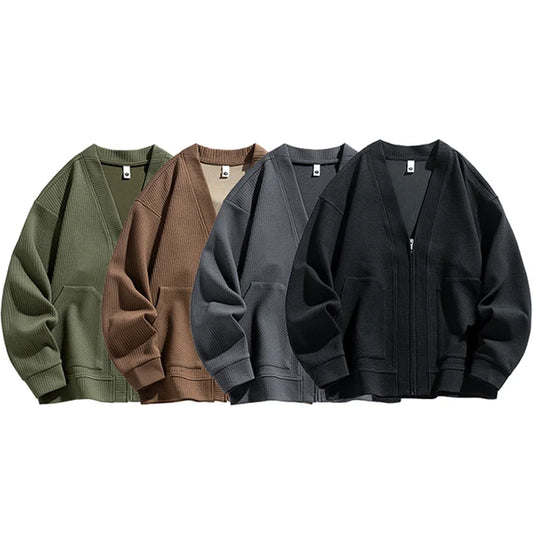 Lilyleeds | Zipper Cardigan with Pockets