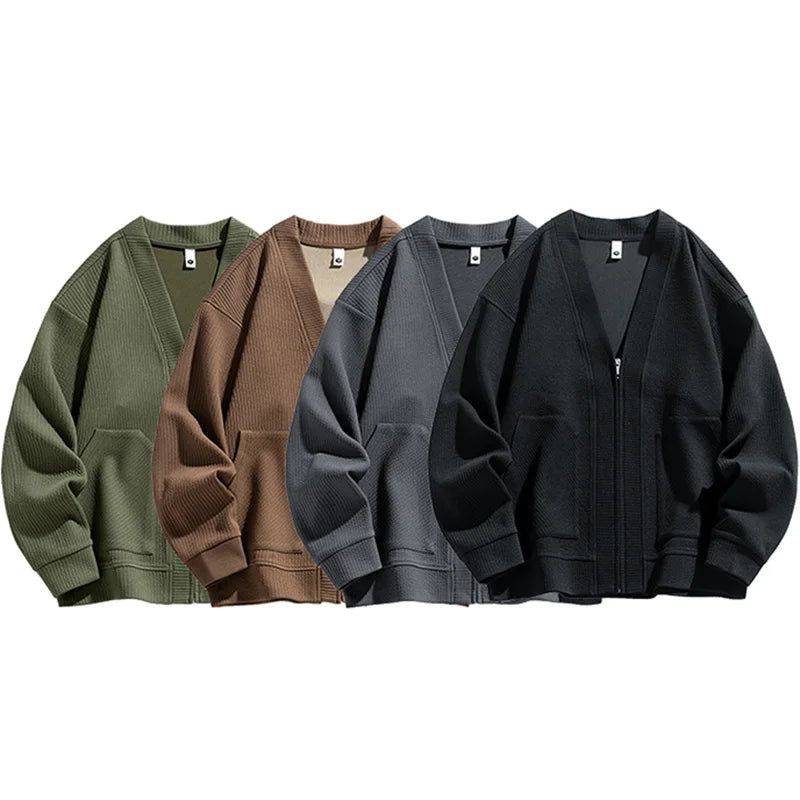 Lilyleeds | Zipper Cardigan with Pockets
