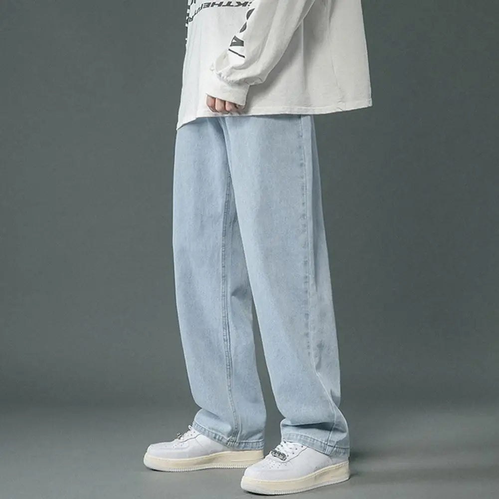 Lilyleeds | Men Straight-legged Jeans