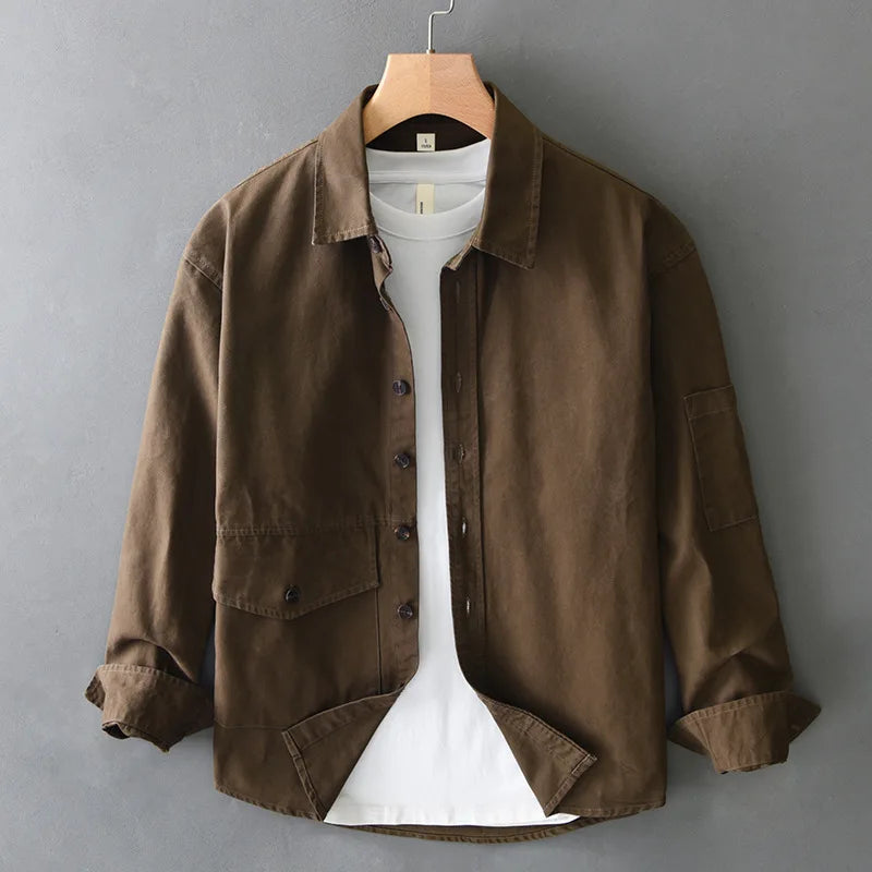 Lilyleeds | Vintage Cotton Cargo Coat