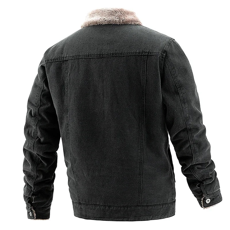 Lilyleeds |  Denim Cotton Padded Jacket