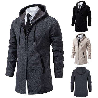 Lilyleeds | Premium Long Hooded Cardigan