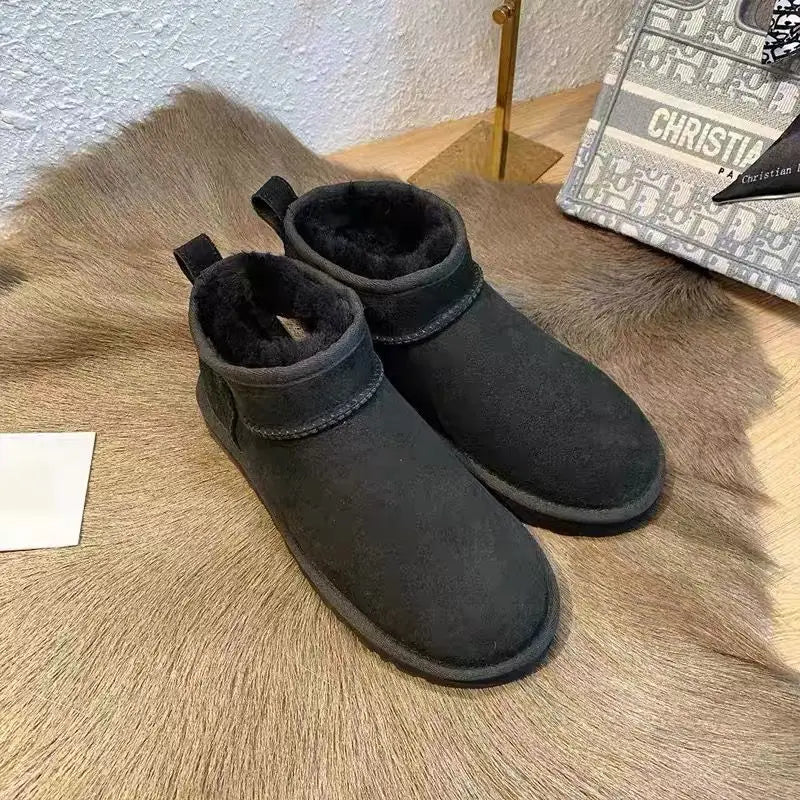 Lilyleeds | Arctic Luxe Sheepskin Snow Boots