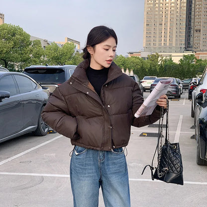 Lilyleeds | Cropped Puffer Jacket
