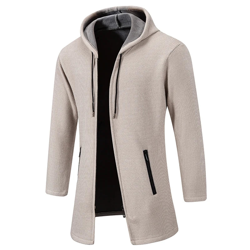 Lilyleeds | Premium Long Hooded Cardigan