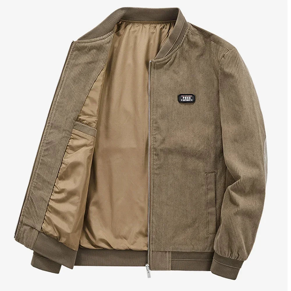 Lilyleeds | Premium Corduroy Bomber Jacket