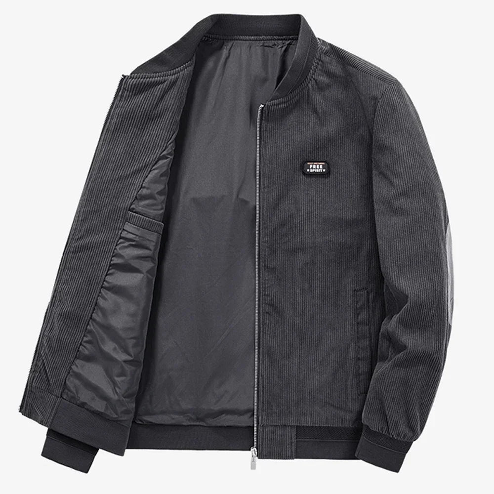 Lilyleeds | Premium Corduroy Bomber Jacket