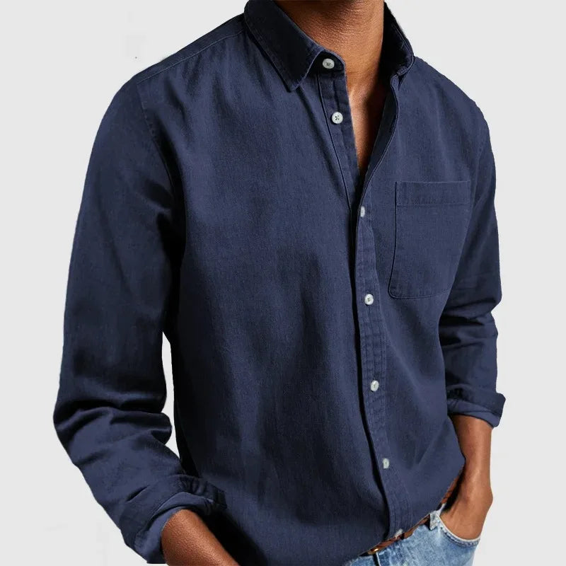 Lilyleeds | Spring Breeze Solid Color Collar Shirt