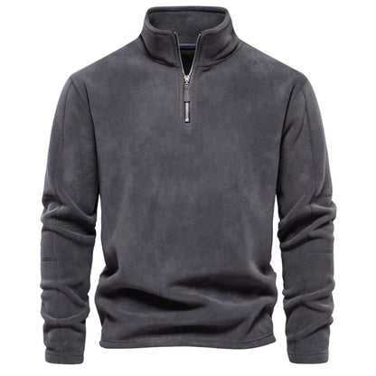 Lilyleeds | Polar Fleece Half-Zip Sweatshirt