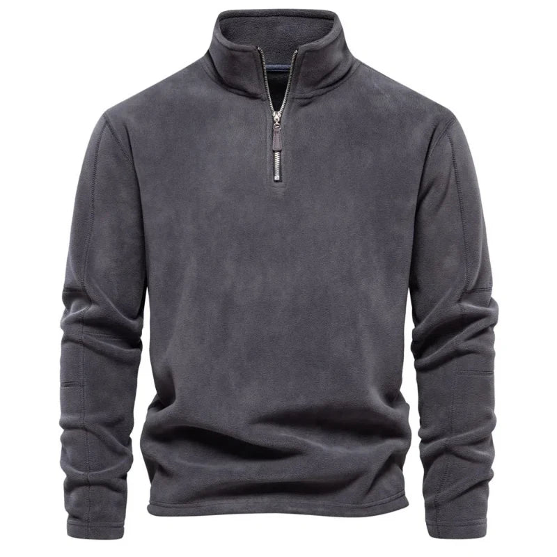 Lilyleeds | Polar Fleece Half-Zip Sweatshirt